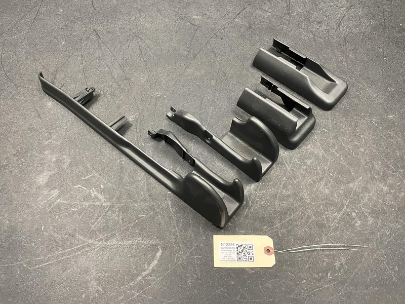 4PC Front Left Seat Track Rail Cover 2020 Nissan Pathfinder 87367-3JC9X 16 - 19