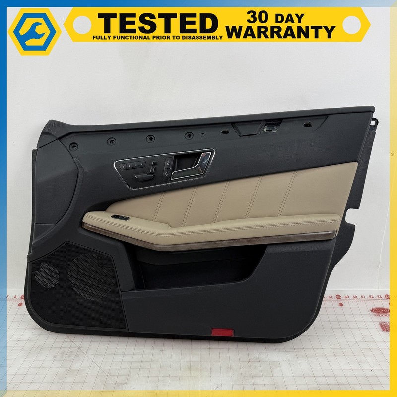 10-13 Mercedes E-Class W212 FRONT RIGHT INTERIOR DOOR PANEL TRIM OEM