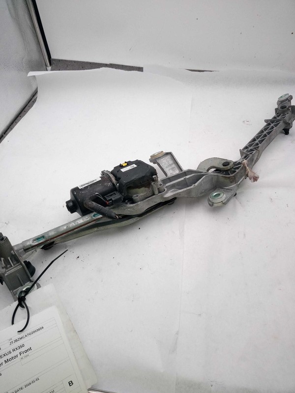 2016 Lexus RX350 Windshield Wiper Motor OEM Black 76K Miles 850100E100