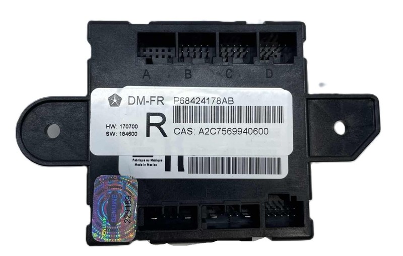2019-2020 Dodge Ram 1500 Front Right Passnger Side Door Module RH OEM 68424178AB