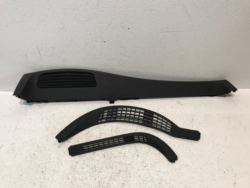 07-13 Mercedes W221 S550 Dashboard Air Vent Trim Panel Cover Set OEM