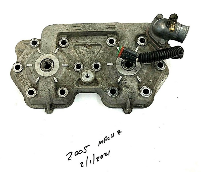 Ski-doo Mach Z 1000 SDI Engine Head 420613732 PERFECT DOMES!