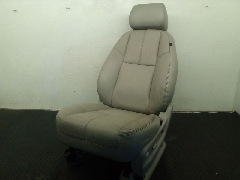 12-14 Chevrolet Tahoe Front Left Driver Seat Leather Gray OEM 22741474