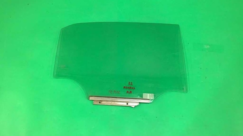 09 10 11 12 13 COROLLA PASSENGER RIGHT REAR WINDOW DOOR GLASS OEM 3319-37