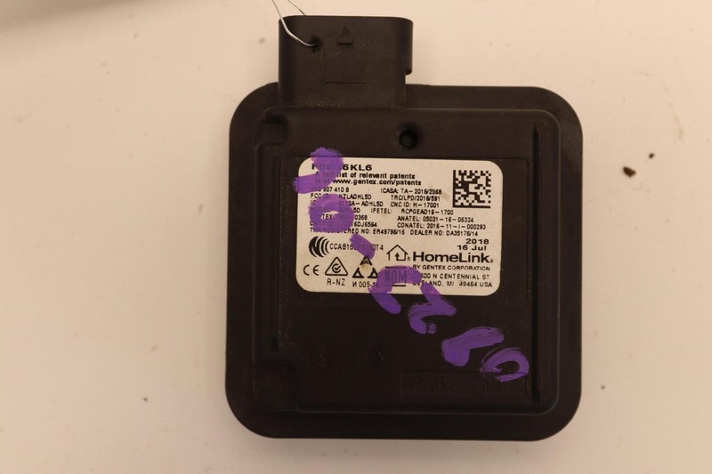 2019-2021 AUDI A4 QUATTRO GARAGE DOOR OPENER HOMELINK CONTROL MODULE UNIT OEM