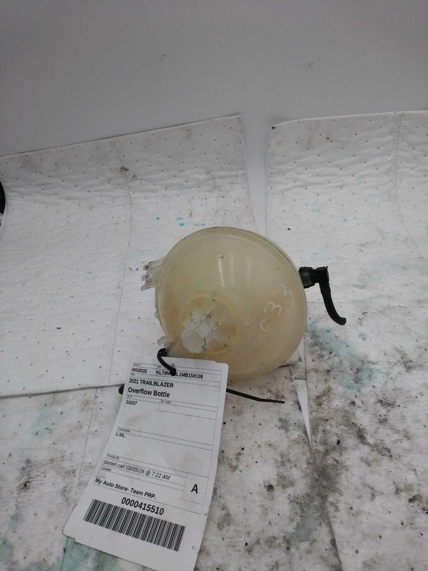 2021 Chevrolet Trailblazer Engine Coolant Reservoir Grey OEM 1.30L 67K Miles