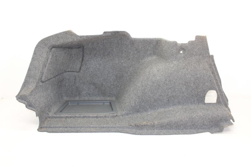 08-13 BMW M3 4.0L Driver Left Rear Interior Gray Trunk Panel 7122407
