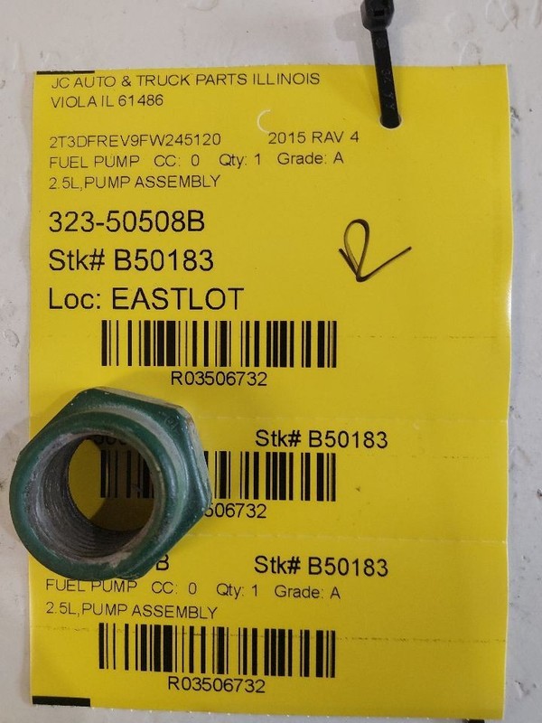 Fuel Pump Assembly 2.5L 4 Cylinder AWD Fits 09-18 RAV4 3506732