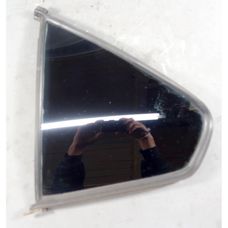 92-98 BMW E36 3-Series Sedan Left Rear Door Corner Window Tinted With Seal OEM