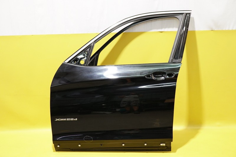 🔅2011-2017 OEM.BMW X3.FRONT DRIVER SIDE DOOR SHELL SKIN PANEL BLACK 41517355803