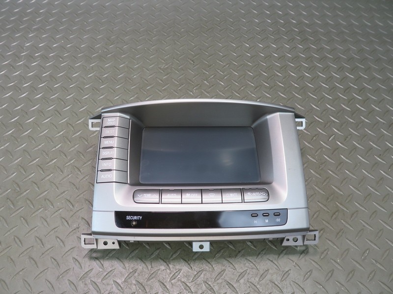 2004-2007 LEXUS UZJ100L LX470 DASH GPS NAVIGATION SCREEN DISPLAY 86111-60170