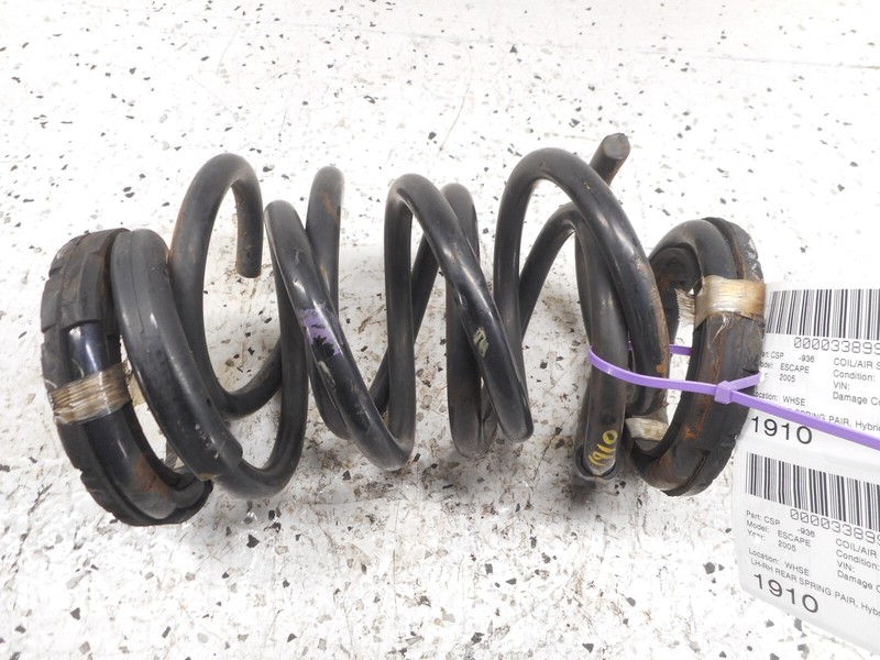Ford Escape Coil Spring Pair Rear Left Right Hybrid OEM 2005-2007