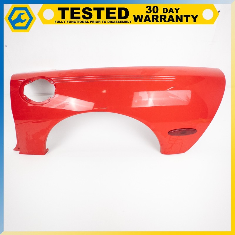 97-04 CHEVROLET CORVETTE C5 REAR LEFT DRIVER SIDE OUTER QUARTER PANEL RED OEM