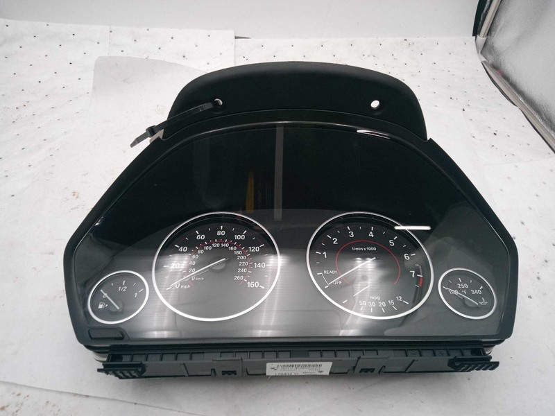 Used Speedometer Gauge fits: 2016 Bmw 328I Sdn MPH Sport w/o head-up display w/o