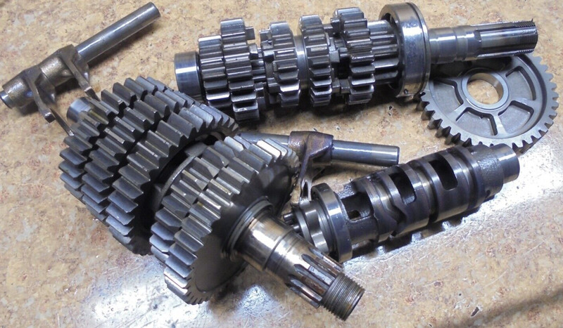 2007 Suzuki GSX-R600 GSXR6 GSXR600 Engine Motor Transmission Gears Shift Fork 07