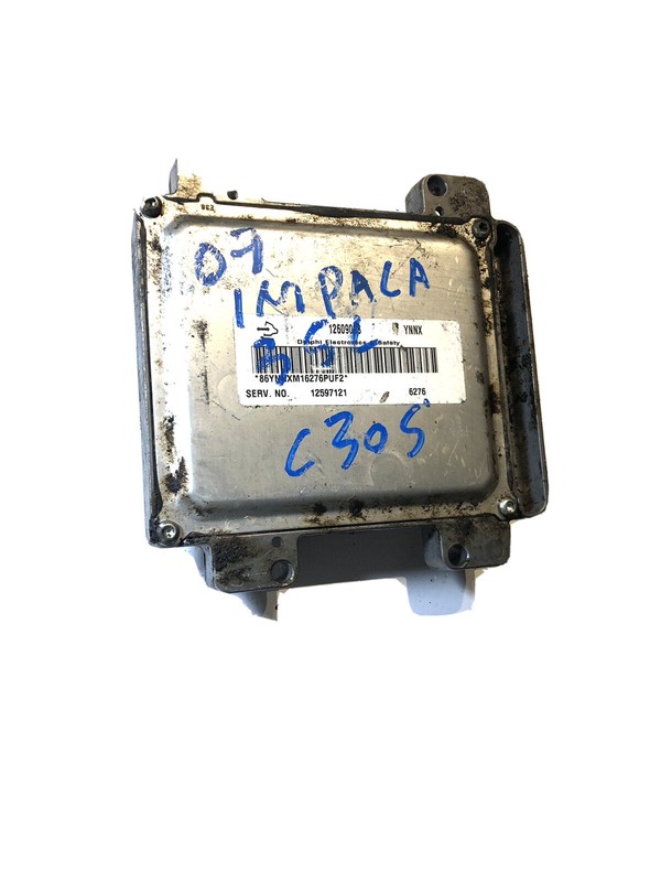 06 2007 Chevrolet Impala AT ECM PCM Engine Control Module | 12609098