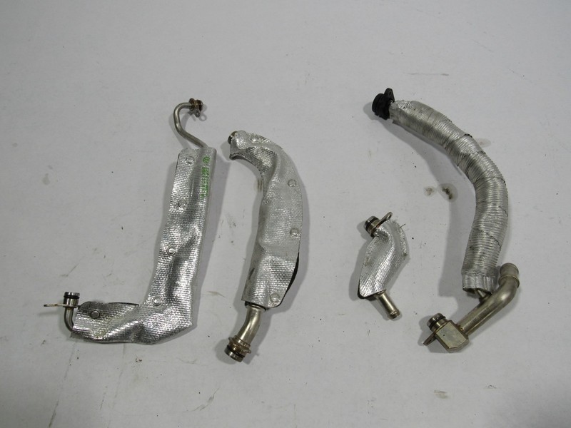 16-23 Audi TT 2019 Turbocharger Oil Pipe Line Tube Hose Set 4 PCS ;