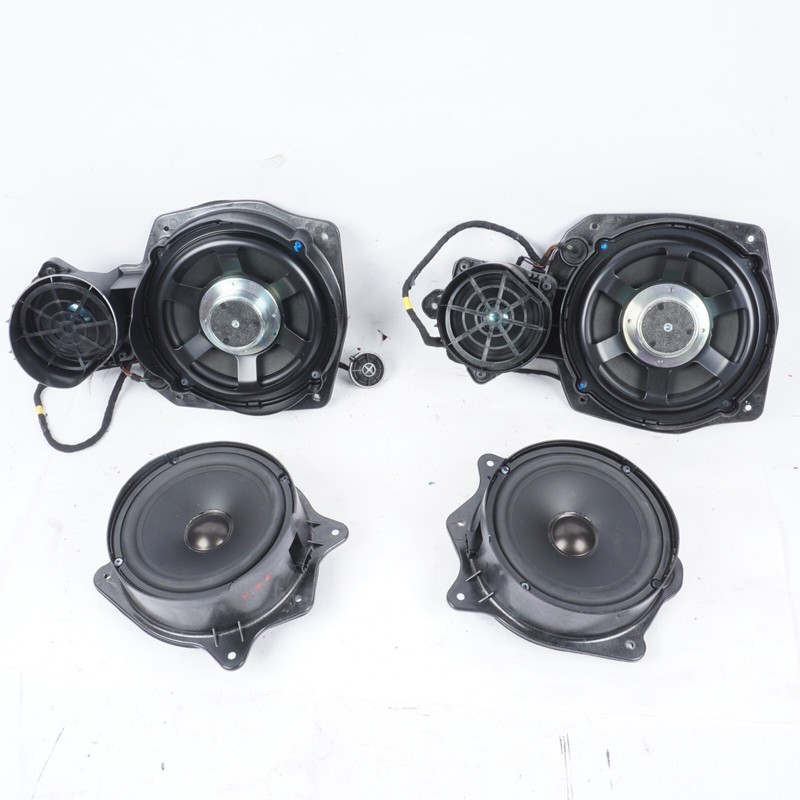 10-13 Mercedes W221 S550 S400 S63 Audio Speaker Set Of 4 OEM