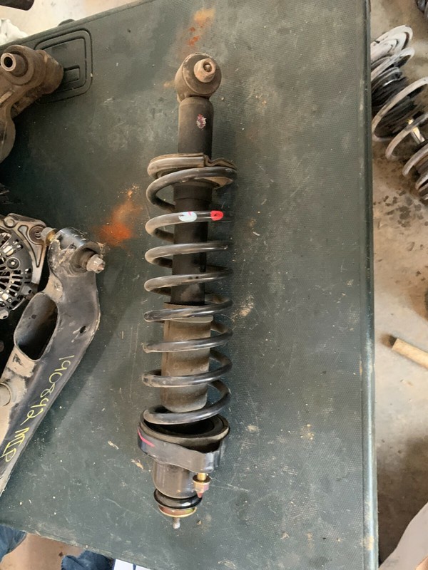 03-07 MITSUBISHI LANCER RH REAR STRUT SHOCK SPRING ASSEMBLY