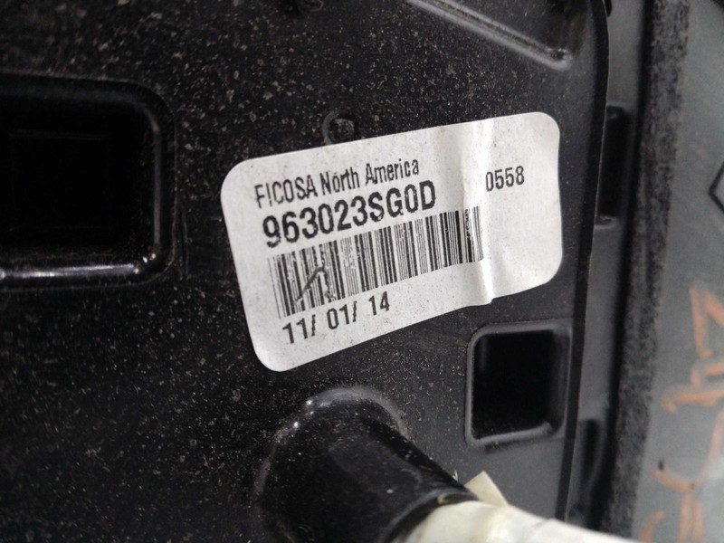 Used Left Door Mirror fits: 2014 Nissan Sentra Power w/turn signals LED Left Gra