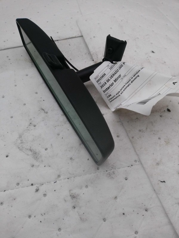 2019 Chevrolet Silverado 1500 Blue Used Interior Rear View Mirror OEM 13524917