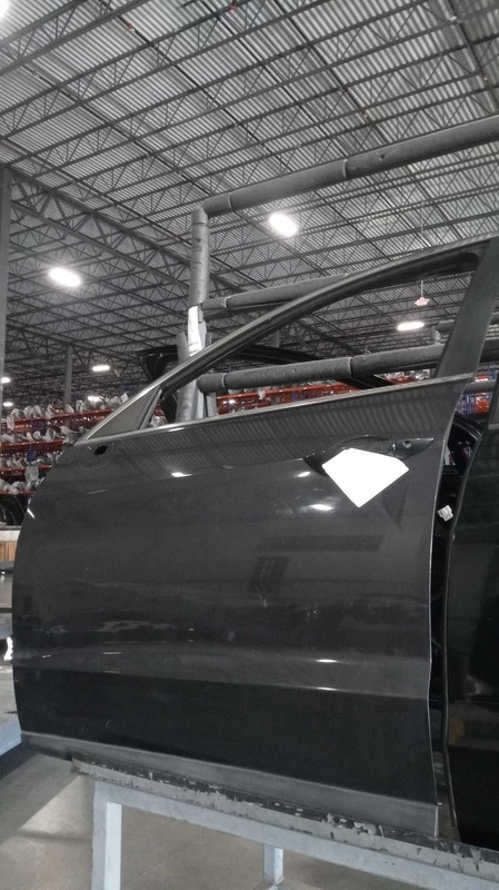 2015 Acura RDX Front Left Door Grey Used 139K Miles OEM Part #88206