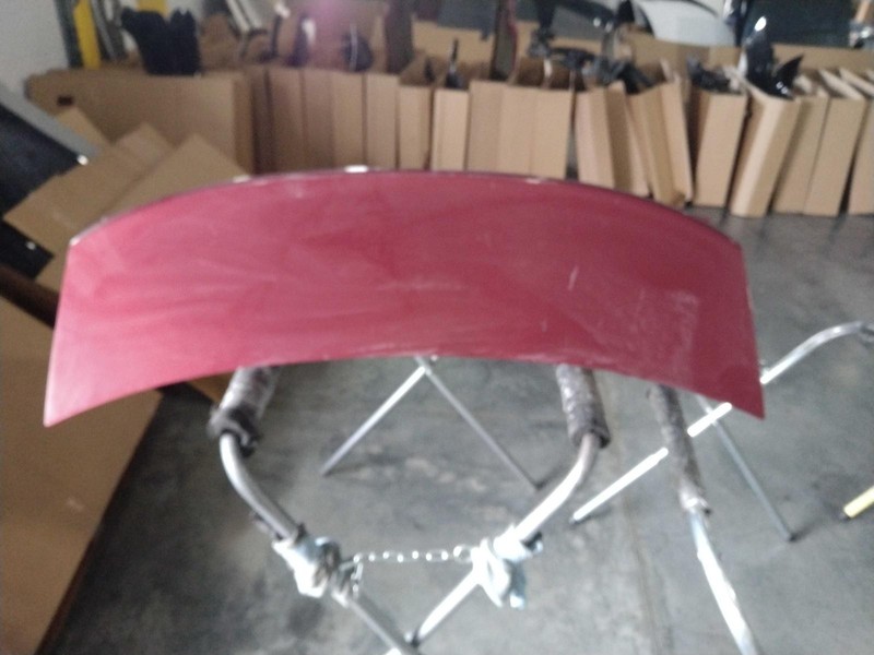 2016 Subaru Legacy Deck Lid Trunk Lid Red OEM Used with Scratches 81000 Mi