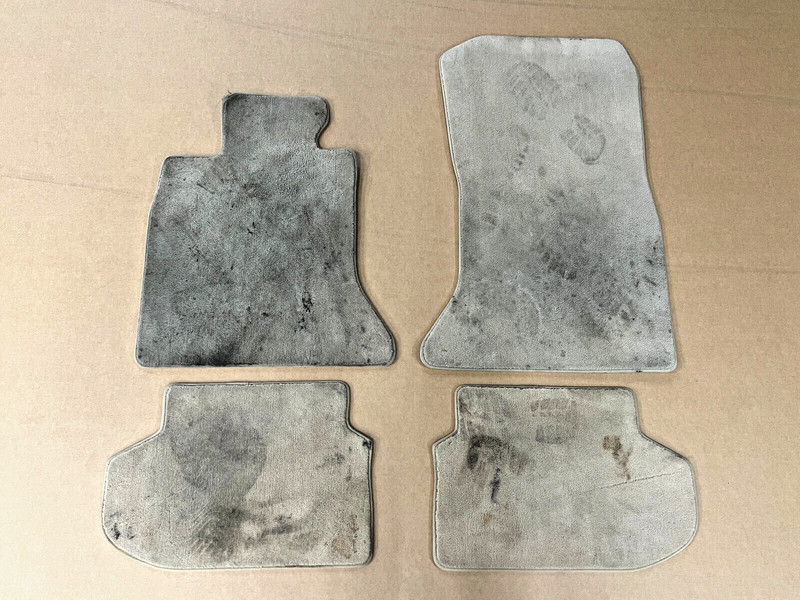 ⭐2011-2016 BMW 5-SERIES FRONT & REAR SIDE CARPET FLOOR MAT SET OEM LOT2577
