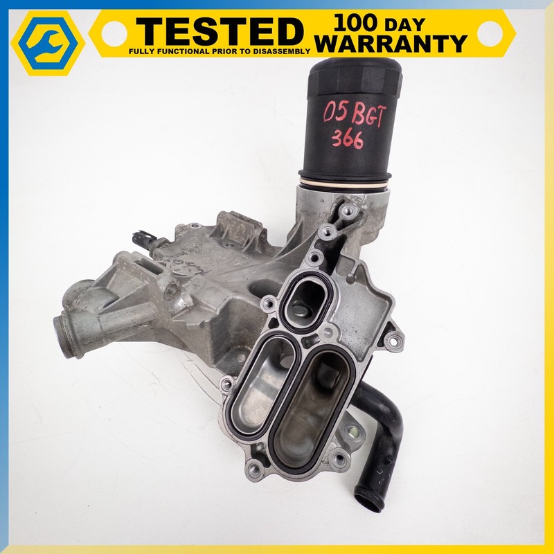 03-13 BENTLEY CONTINENTAL GT FLYING SPUR 6.0L OIL FILTER COOLING HOUSING OEM