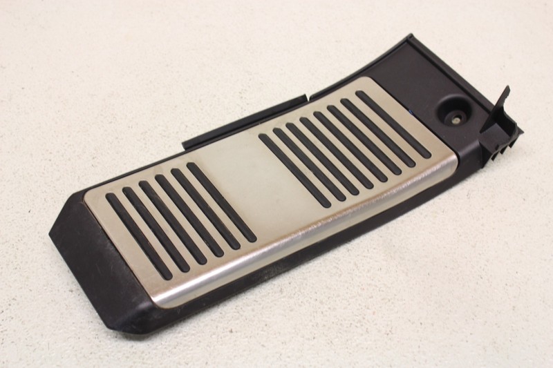 MK2 Audi TT TTS TTRS Black Aluminum Dead Pedal Foot Rest Trim Oem 2008-2015