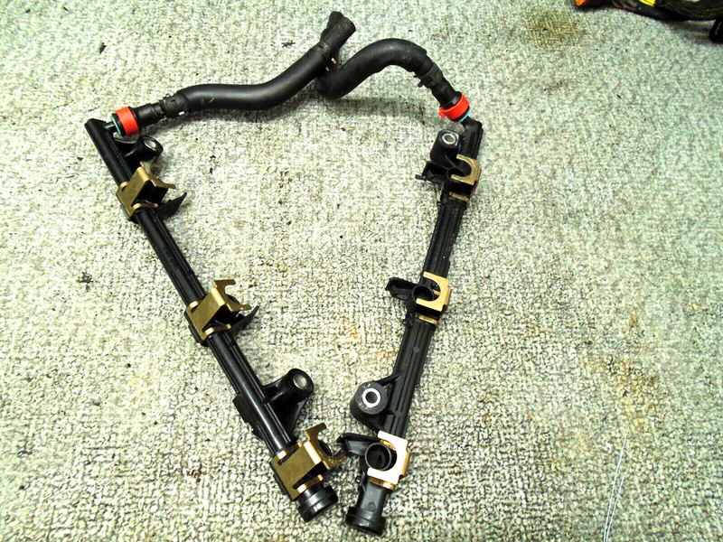 FUEL DELIVERY PIPE ASSY (PAIR) 6P2-13161/71-00 YAMAHA OUTBOARD 2005-2019 200-250