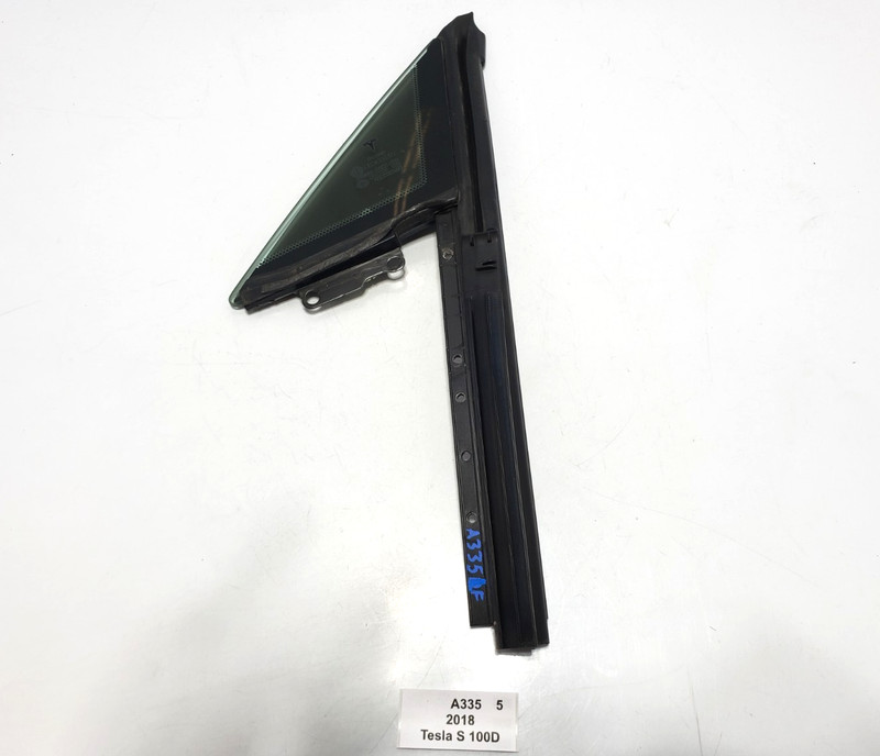 ✅ 12-20 OEM Tesla Model S Front Left Driver Side Door Window Quarter Glass NOTE*