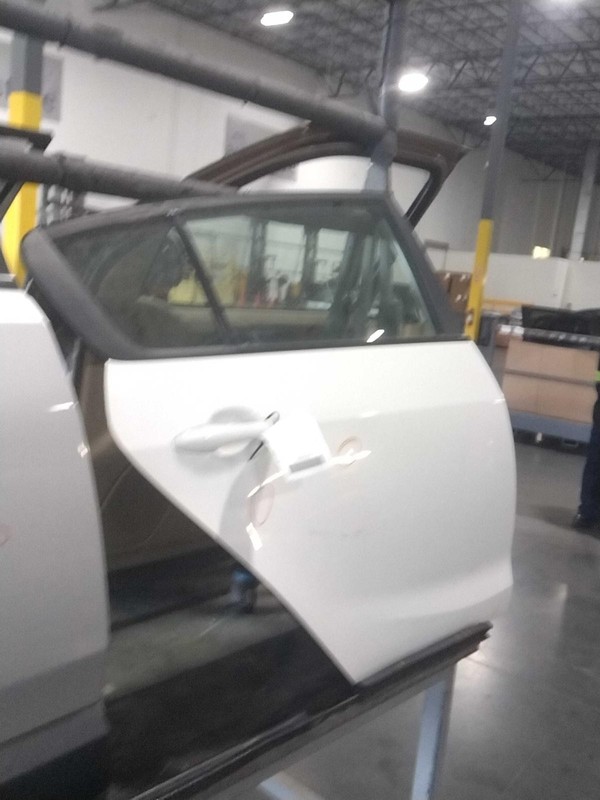 Kia Forte 2017 Right Rear Door WHITE 300746 1039