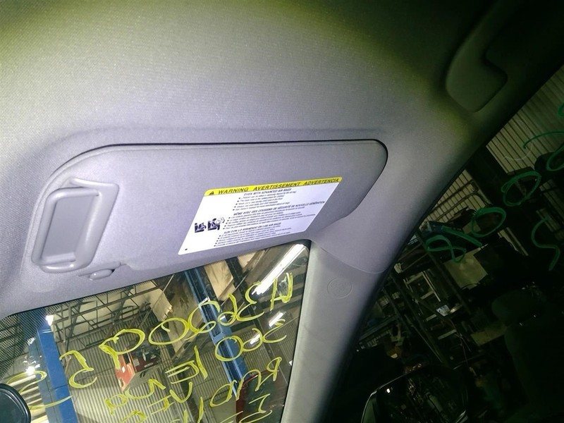 Passenger Right Sun Visor Without Panoramic Roof Fits 18-24 CAMRY 1741747