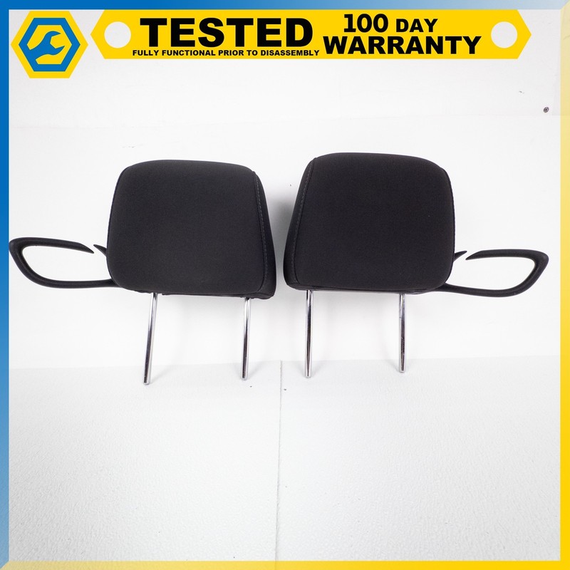15-23 DODGE CHALLENGER FRONT LEFT RIGHT SEAT HEADREST HEAD REST SET OF 2 OEM