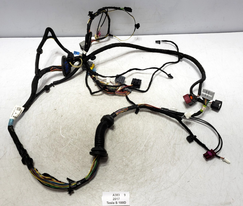 ✅ 2012-2020 OEM Tesla Model S Front Right Passenger Side Door Wire Harness