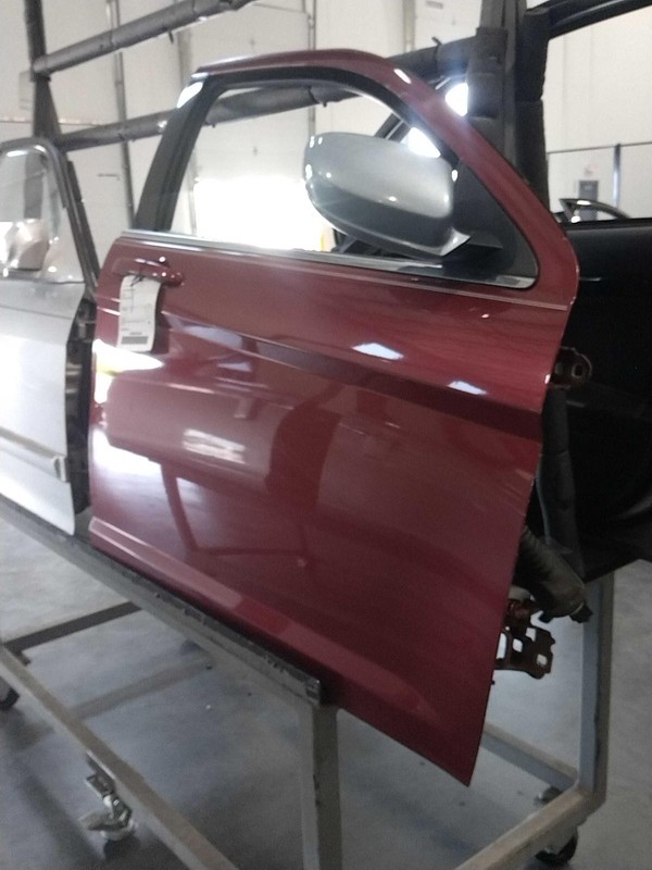 2013 Chrysler 200 Right Front Door Red OEM Used 169K Miles 201366