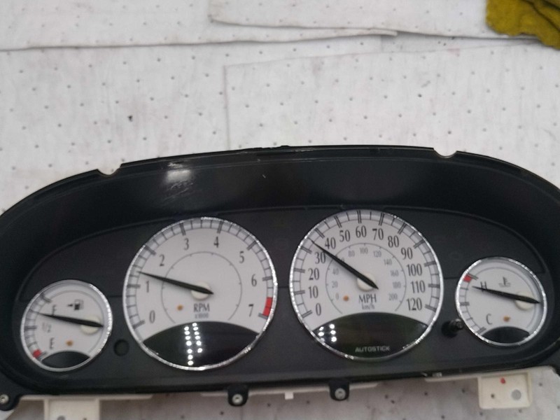 2002 Chrysler Sebring Speedometer Gauge Blue OEM 121K Miles NJ25-26109-663815