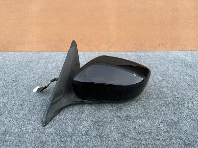 INFINITI G37 Q60 2DR 08-16 OEM LEFT DRIVER DOOR MIRROR WITH AUTO FOLD (BLACK)