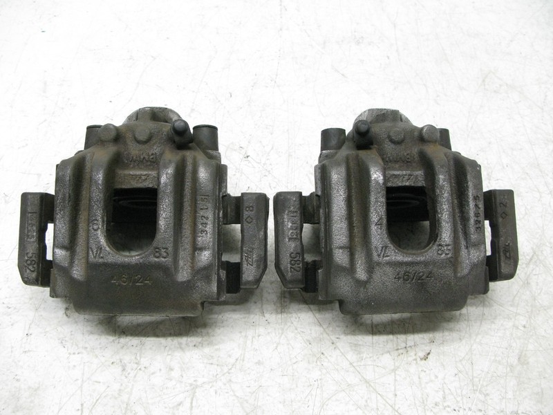 02-10 BMW E63 E64 650i 760i 535i BRAKE CALIPER PAIR LEFT RIGHT SET REAR 040523