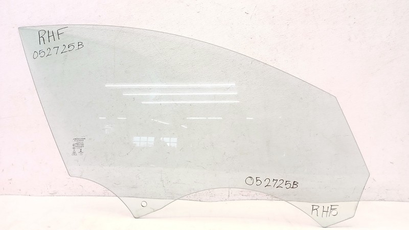 16-23 JAGUAR X260 XF XFR XFS DOOR GLASS WINDOW FRONT RIGHT OEM 052725B