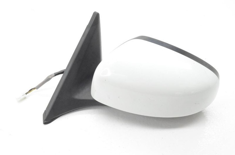 2009-2020 Nissan 307Z Roadster White Driver Left Side View Door Mirror