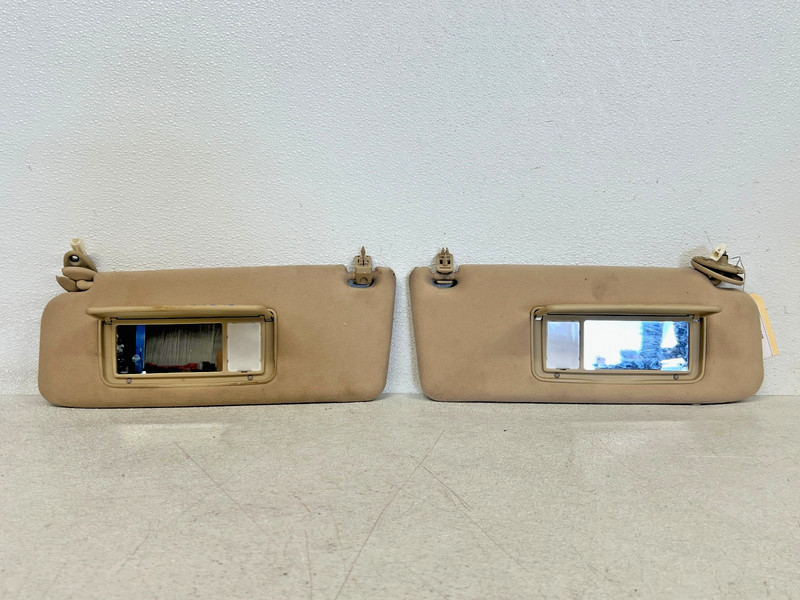 ⭐2001-2006 LEXUS LS430 FRONT LEFT & RIGHT SIDE SUN VISORS SHADE SET OEM LOT2646