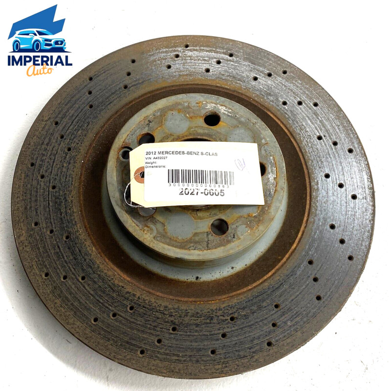 Mercedes W221 S 400 550 Front Left / Right Brake Rotor Disk OEM 1 PCS 2007-2012