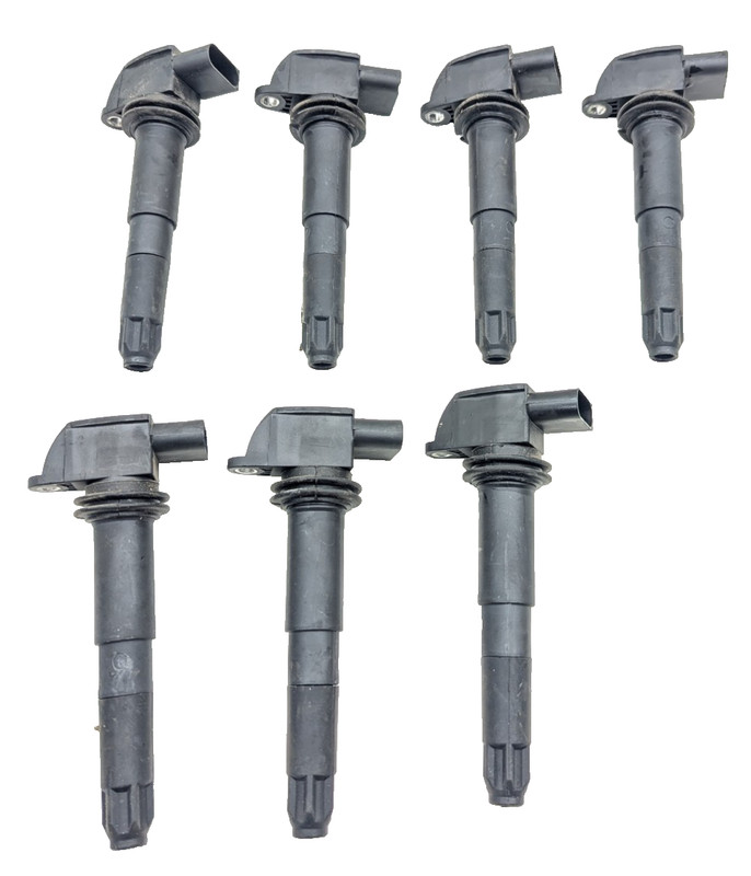 7pc Set 03-06 Porsche Cayenne S 4.5L V8 Spark Plug Ignition Coil Pack x7