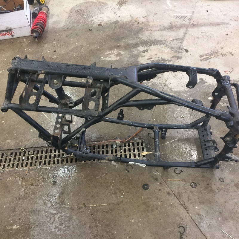 Polaris ATV 450 525 MSX Frame 1015984-458