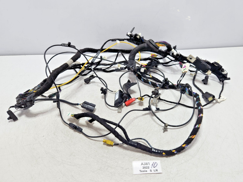 ✅ 2021-2025 OEM Tesla Model S Front Right Passenger Wire Wiring Harness