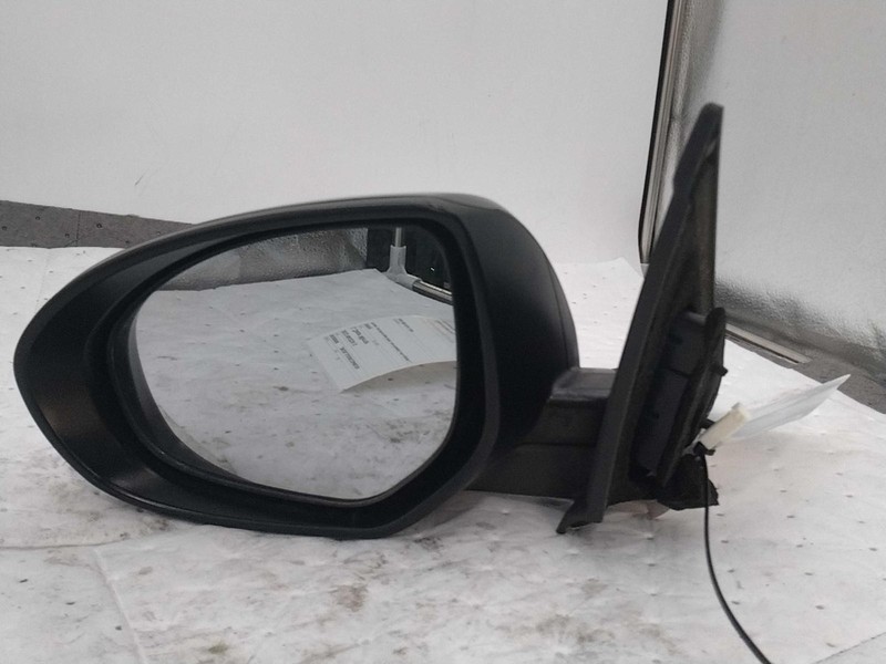 2012 Mazda 3 Left Door Mirror Assembly Black OEM 548305 148K Miles