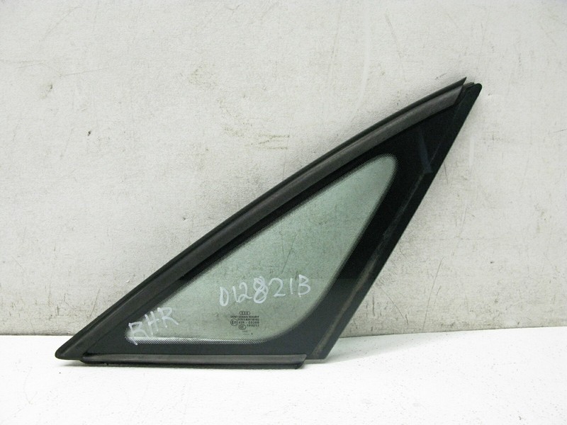 04-10 AUDI D3 A8 S8 SWB REAR RIGHT PASSENGER WINDOW QUARTER GLASS OEM 012821B