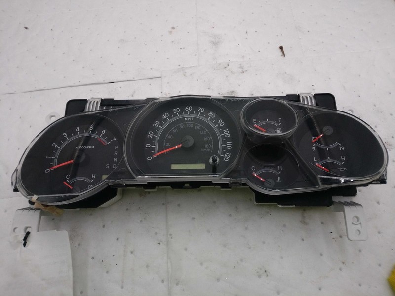 Used Speedometer Gauge fits: 2008 Toyota Tundra cluster MPH w/o tow package 8 cy